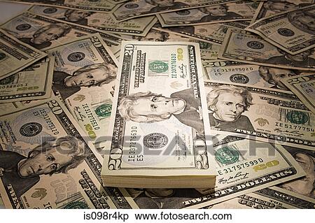 Twenty dollar banknotes View Large Photo Image Stock Photography - Twenty dollar banknotes. Fotosearch