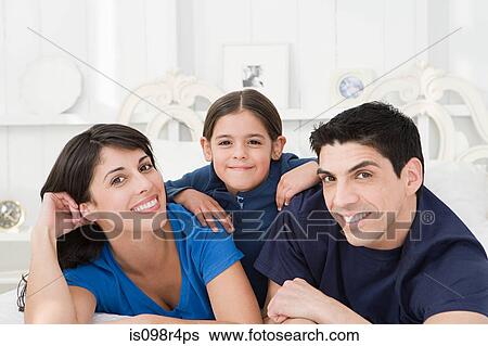 Hispanic parents with daughter View Large Photo Image Stock Photograph - Hispanic parents with daughter. Fotosearch