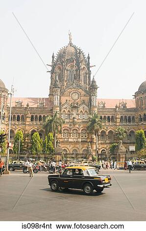 Stock Photograph - Chhatrapati shivaji terminus mumbai. Fotosearch