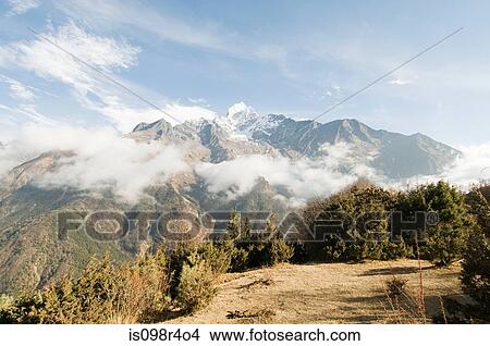 Himalayan mountain range View Large Photo Image Picture - Himalayan mountain range. Fotosearch