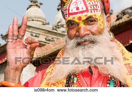 Hindu sadhu View Large Photo Image Picture - Hindu sadhu. Fotosearch