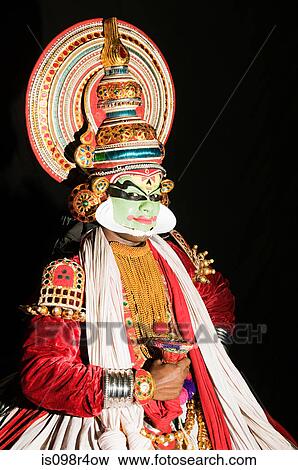 Kathakali performer View Large Photo Image Stock Photo - Kathakali performer. Fotosearch