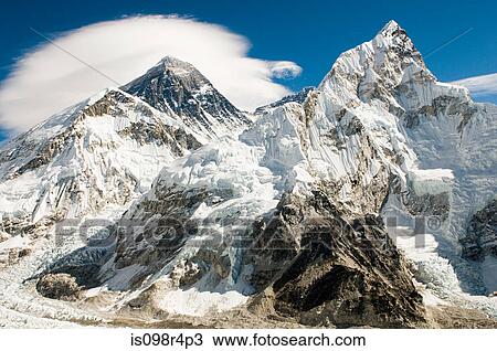 Mount everest and lhotse View Large Photo Image Stock Image - Mount everest and lhotse. Fotosearch