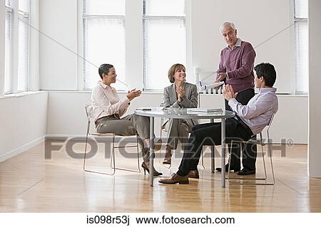 People in meeting View Large Photo Image Stock Image - People in meeting. Fotosearch
