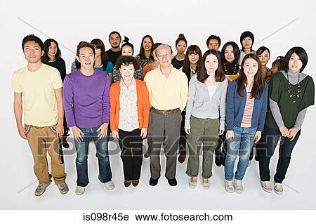 Large group of people View Large Photo Image Stock Image - Large group of people. Fotosearch