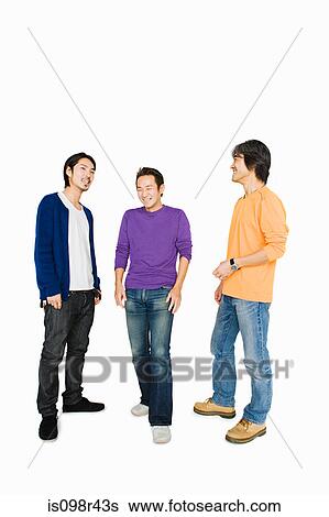 Three men View Large Photo Image Stock Photograph - Three men. Fotosearch