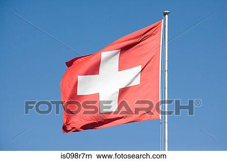 Swiss flag View Large Photo Image Picture - Swiss flag. Fotosearch