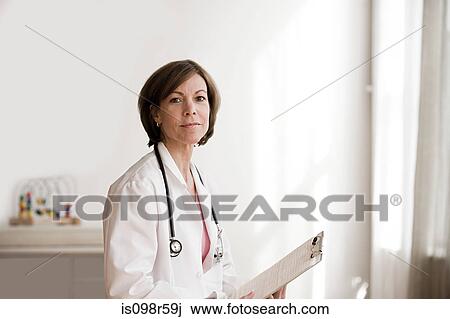 Portrait of a doctor View Large Photo Image Stock Image - Portrait of a doctor. Fotosearch