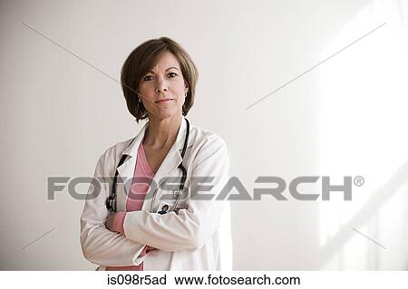 Portrait of a doctor View Large Photo Image Stock Image - Portrait of a doctor. Fotosearch