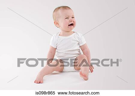 Baby crying View Large Photo Image Stock Photography - Baby crying. Fotosearch