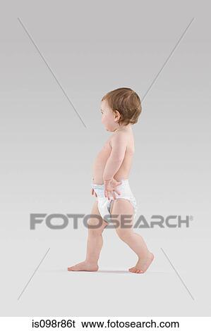 Baby walking View Large Photo Image Stock Photograph - Baby walking. Fotosearch