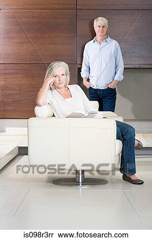 Stock Photography - Middle aged couple. Fotosearch