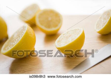 Lemon halves View Large Photo Image Stock Image - Lemon halves. Fotosearch