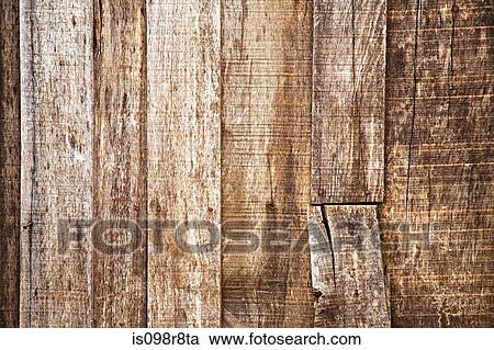 Stock Image - A wooden fence. Fotosearch