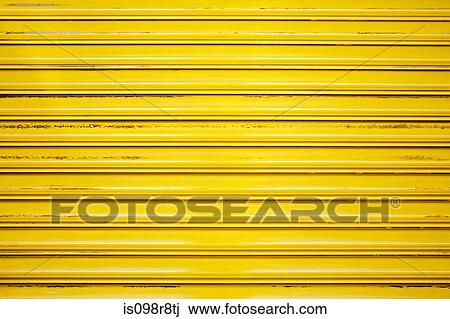 Closed yellow shutter View Large Photo Image Stock Image - Closed yellow shutter. Fotosearch