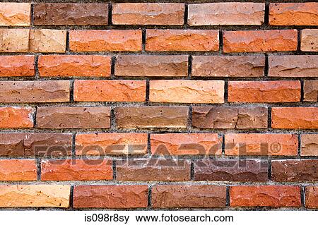 Full frame image of a brick wall View Large Photo Image Stock Photo - Full frame image of a brick wall. Fotosearch
