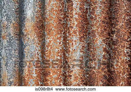 Rusted corrugated iron View Large Photo Image Picture - Rusted corrugated iron. Fotosearch