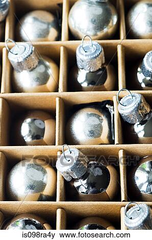 Stock Photo - Christmas baubles. Fotosearch