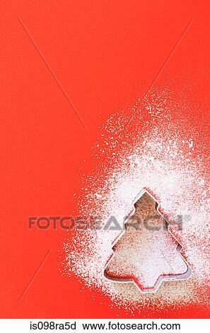 Christmas tree shaped cookie cutter View Large Photo Image Stock Image - Christmas tree shaped cookie cutter. Fotosearch