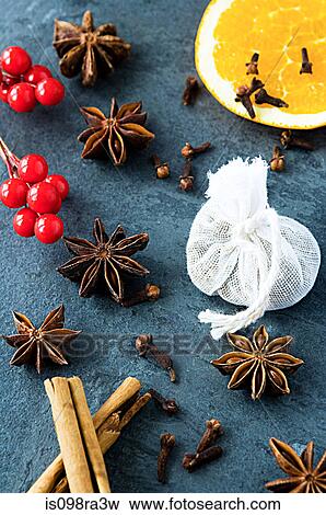 Stock Photo - Festive spices. Fotosearch