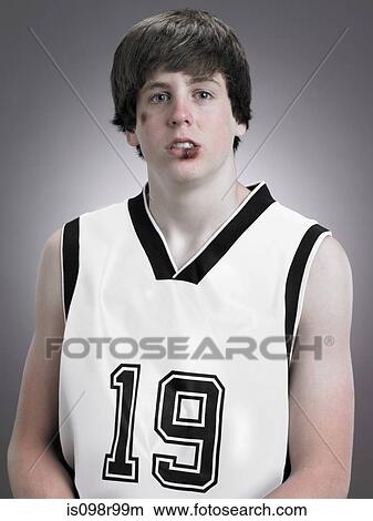 Injured basketball player View Large Photo Image Picture - Injured basketball player. Fotosearch