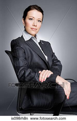 Portrait of a businesswoman View Large Photo Image Picture - Portrait of a businesswoman. Fotosearch
