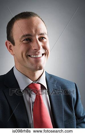 Smiling businessman View Large Photo Image Stock Photograph - Smiling businessman. Fotosearch