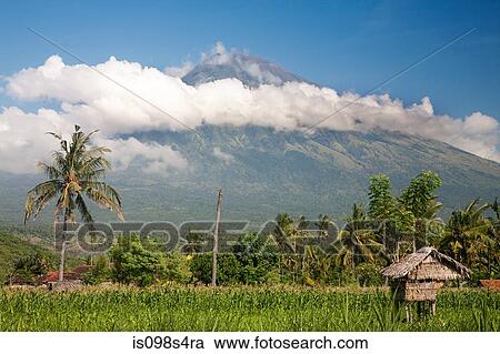Gunung abang volcano in bali View Large Photo Image Stock Image - Gunung abang volcano in bali. Fotosearch