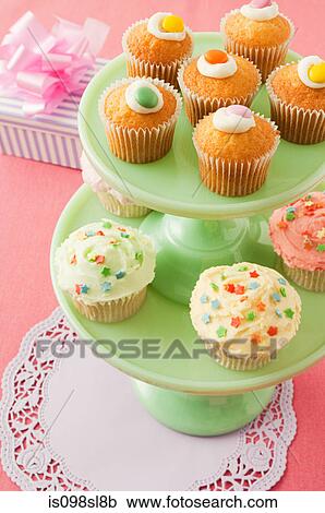 Birthday cupcakes View Large Photo Image Stock Image - Birthday cupcakes. Fotosearch
