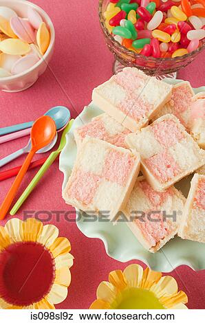 Birthday party food View Large Photo Image Stock Photo - Birthday party food. Fotosearch