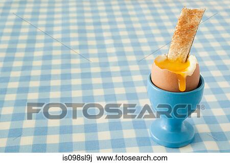 Boiled egg and toast View Large Photo Image Stock Image - Boiled egg and toast. Fotosearch
