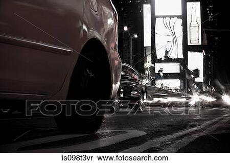 Cars in times square new york View Large Photo Image Stock Photography - Cars in times square new york. Fotosearch