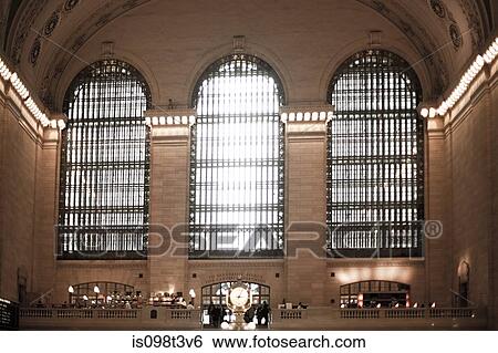 Grand central station new york View Large Photo Image Stock Photograph - Grand central station new york. Fotosearch