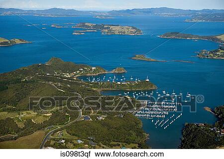 aerial view of Bay of Islands near Kerikeri View Large Photo Image Stock Image - aerial view of Bay of Islands near Kerikeri. Fotosearch