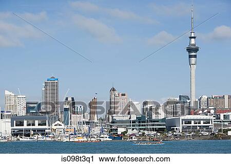 Auckland skyline View Large Photo Image Stock Image - Auckland skyline. Fotosearch