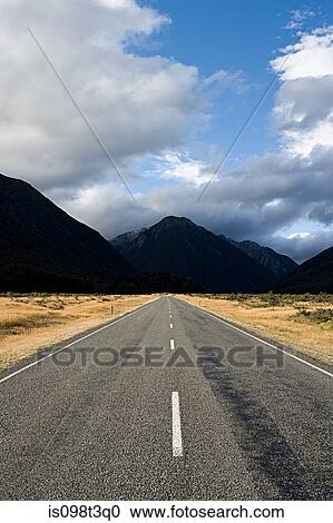 Canterbury Plains, road towards Arthur's Pass View Large Photo Image Stock Image - Canterbury Plains, road towards Arthur's Pass. Fotosearch