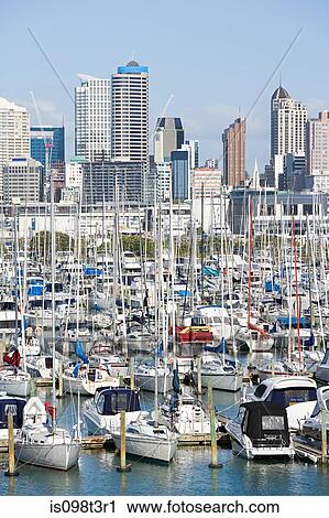 Westhaven Marina, Auckland View Large Photo Image Stock Image - Westhaven Marina, Auckland. Fotosearch