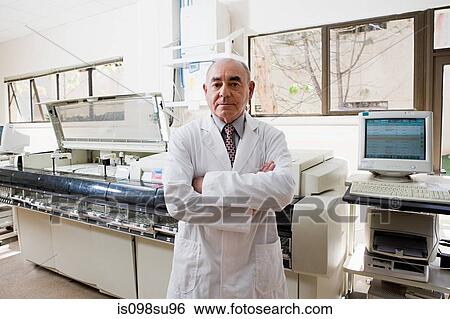 Technician in laboratory View Large Photo Image Stock Photograph - Technician in laboratory. Fotosearch