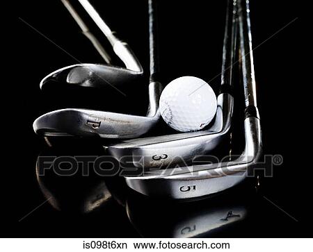 Golf clubs and ball View Large Photo Image Picture - Golf clubs and ball. Fotosearch