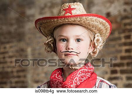 Young girl dressed up as cowgirl View Large Photo Image Stock Image - Young girl dressed up as cowgirl. Fotosearch