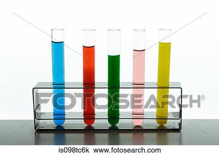 Colored liquids in test tubes View Large Photo Image Stock Image - Colored liquids in test tubes. Fotosearch