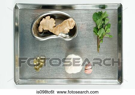 Herbal medicine on surgical tray View Large Photo Image Stock Photograph - Herbal medicine on surgical tray. Fotosearch