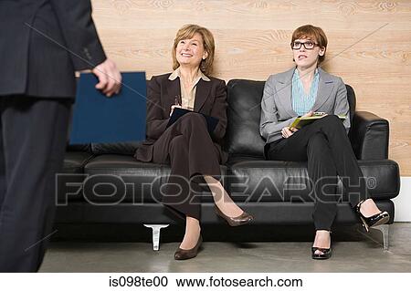 Business people waiting for job interview View Large Photo Image Stock Image - Business people waiting for job interview. Fotosearch