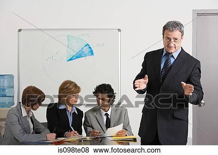 Business presentation View Large Photo Image Stock Photo - Business presentation. Fotosearch