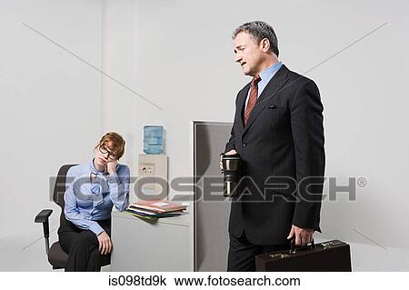 Businessman leaving office View Large Photo Image Stock Image - Businessman leaving office. Fotosearch
