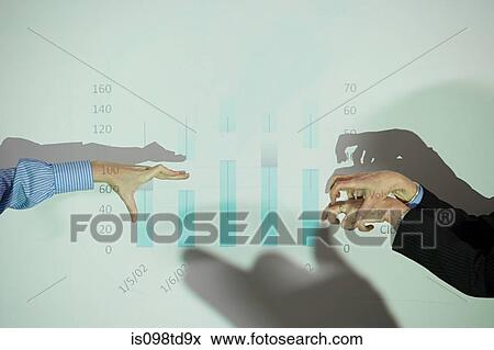 Businessmen doing shadow puppets in front of whiteboard View Large Photo Image Stock Photo - Businessmen doing shadow puppets in front of whiteboard. Fotosearch