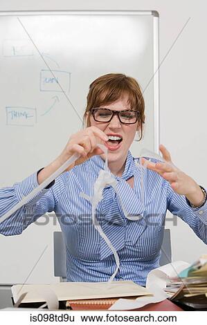 Businesswoman with sticky tape stuck to fingers View Large Photo Image Stock Photograph - Businesswoman with sticky tape stuck to fingers. Fotosearch