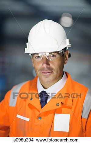 Portrait of an engineer View Large Photo Image Picture - Portrait of an engineer. Fotosearch