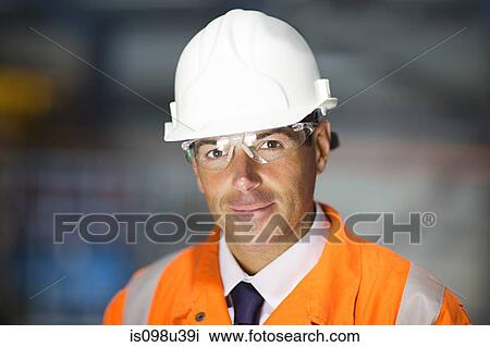 Portrait of an engineer View Large Photo Image Stock Image - Portrait of an engineer. Fotosearch
