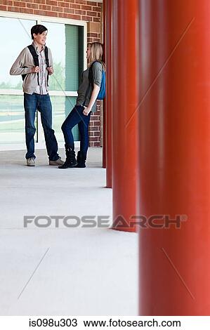 High school classmates talking View Large Photo Image Stock Image - High school classmates talking. Fotosearch